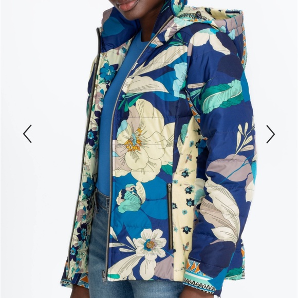 Johnny Was Tivoli Anakin Reversible Puffer Jacket NWOT Sz S - Picture 4 of 17